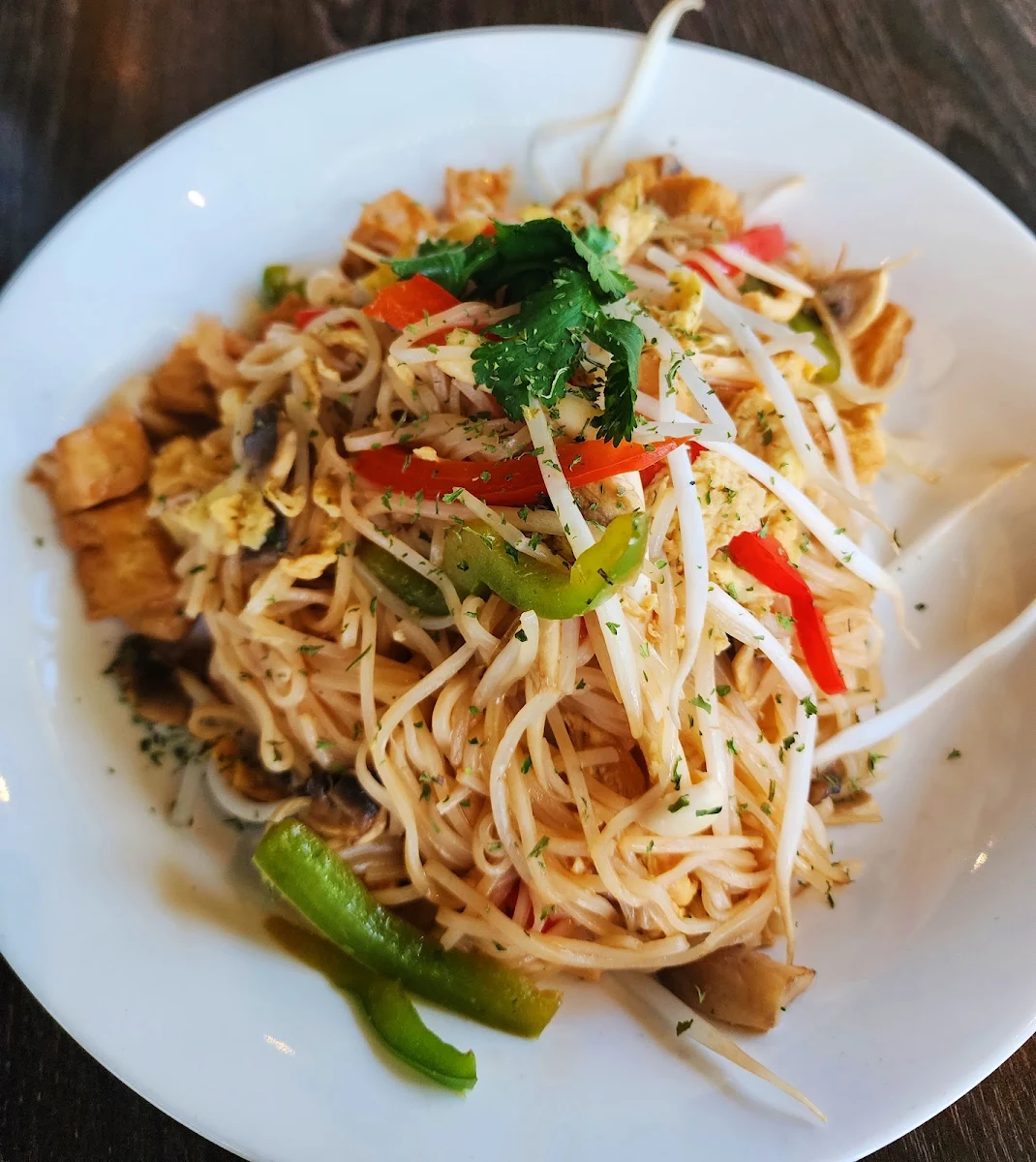Pad Thai 泰式炒河, Bo Tree Plant-Based Cuisine